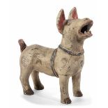 Chinesische Wächterfigur in Form eines Hundes Höhe: 35,5 cm. Länge: 35 cm. Der Stil weist in die