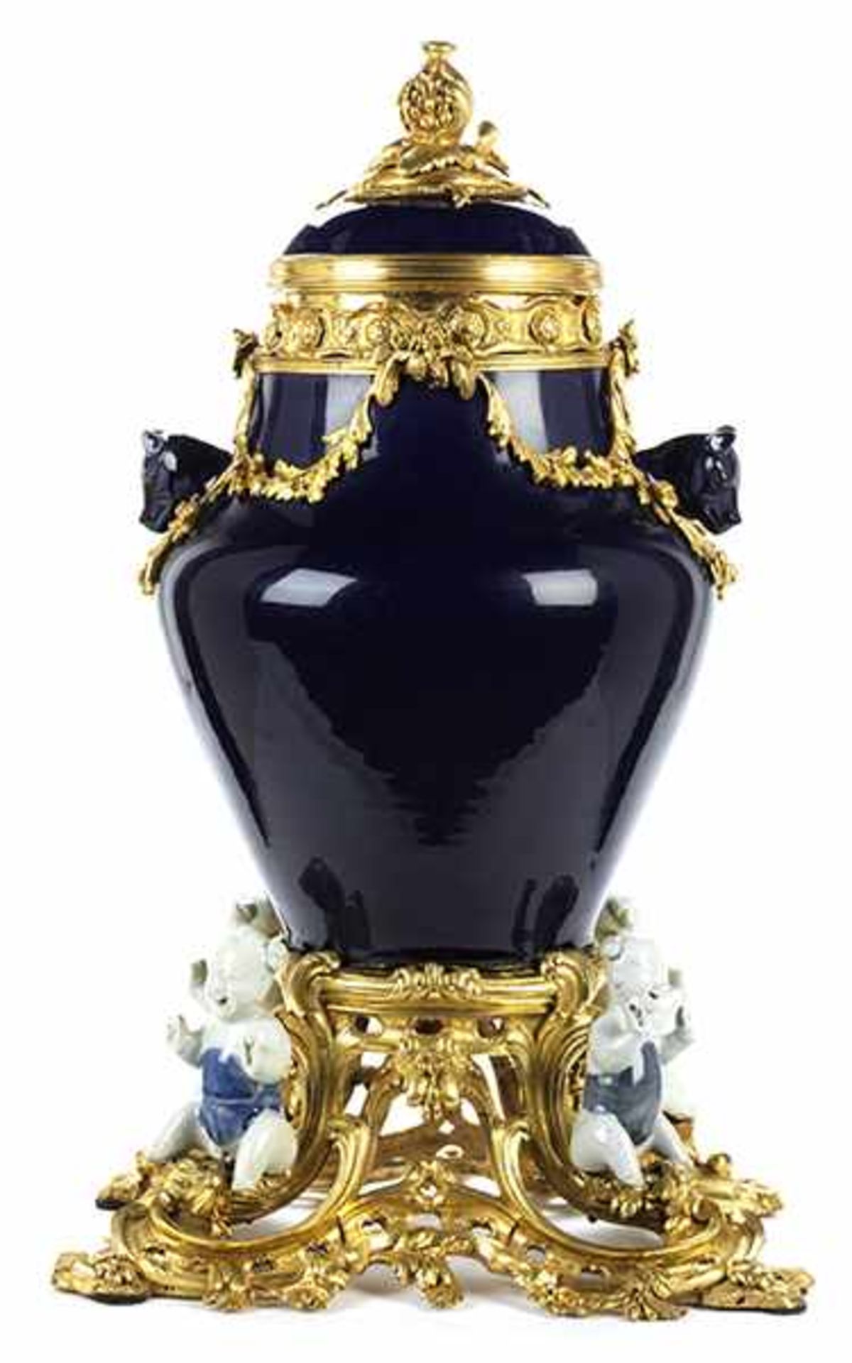 Magnificent French Louis XV table vase (or table fountain) - Bild 5 aus 7