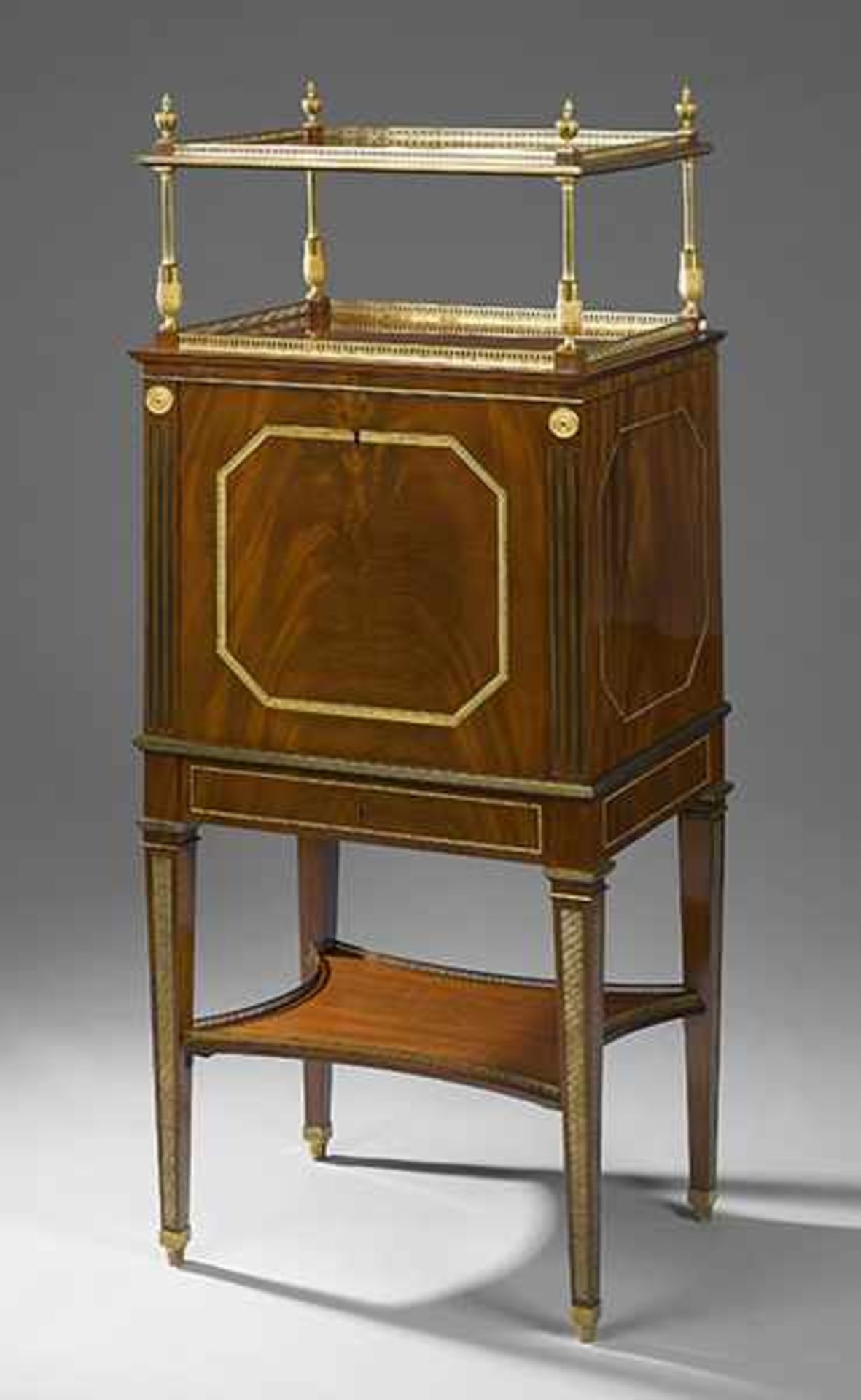 Roentgen secrétaire en cabinet, Roentgen workshop, Johann Christian Härder, attributed<b