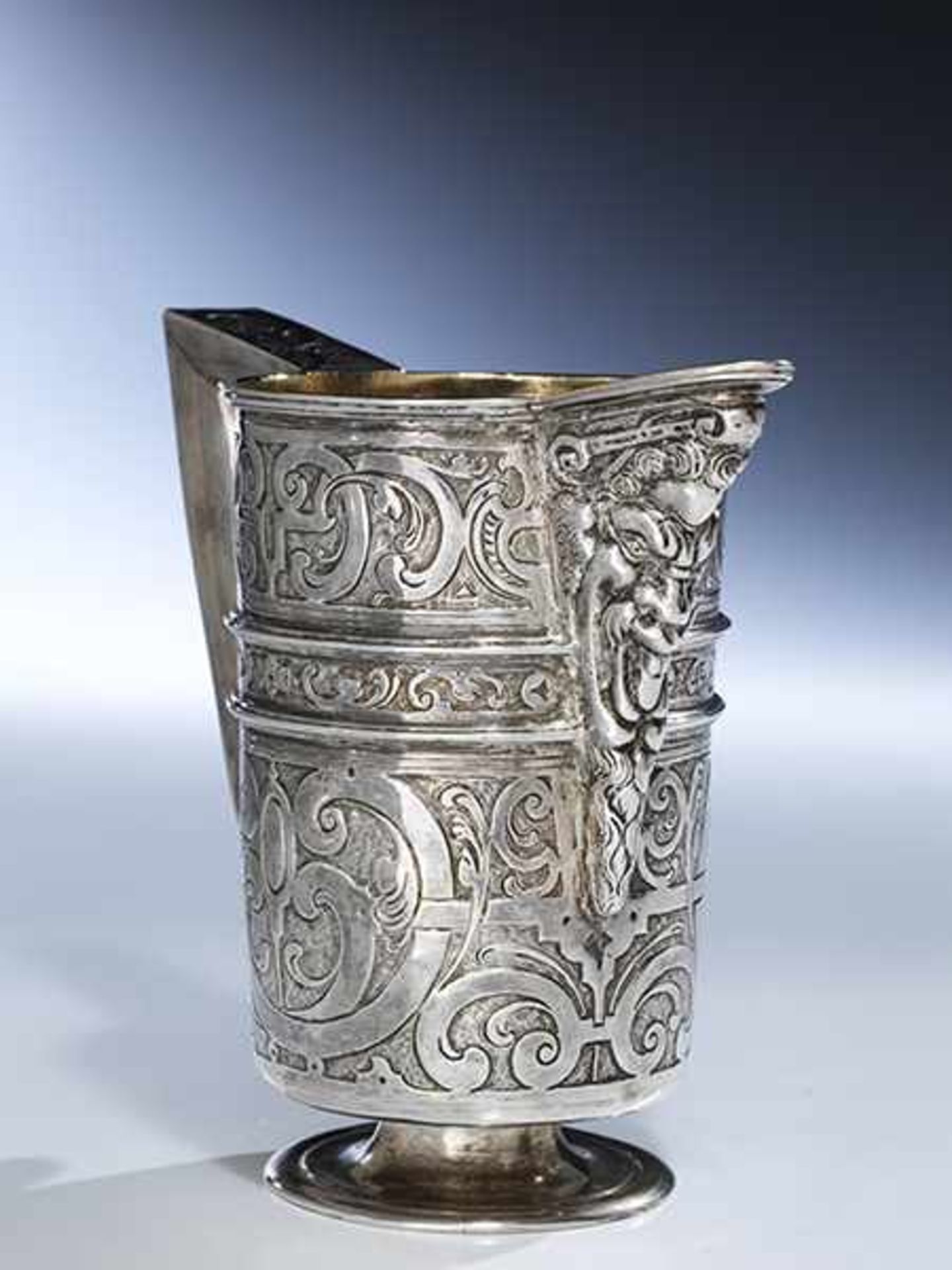 Renaissance silver jug - Bild 3 aus 6