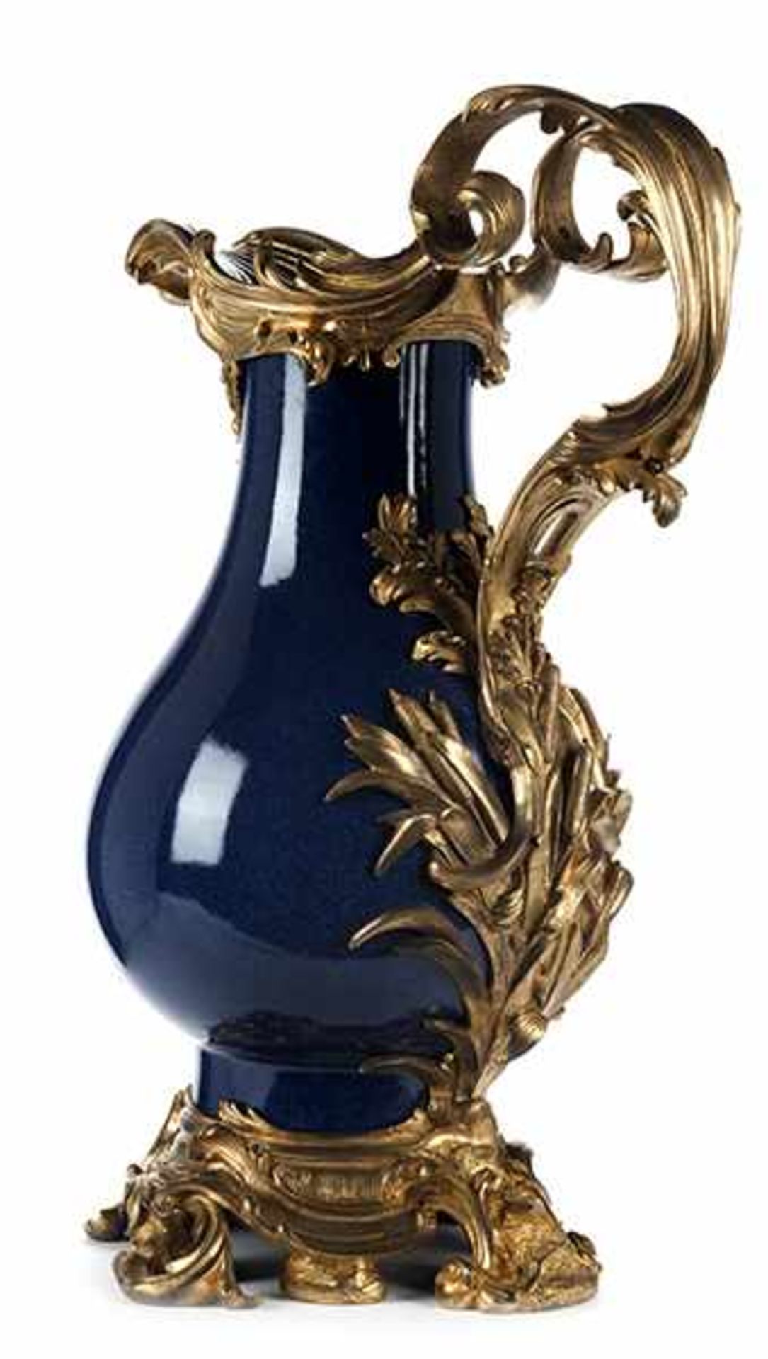 Large Louis XV mantle vase - Bild 4 aus 8