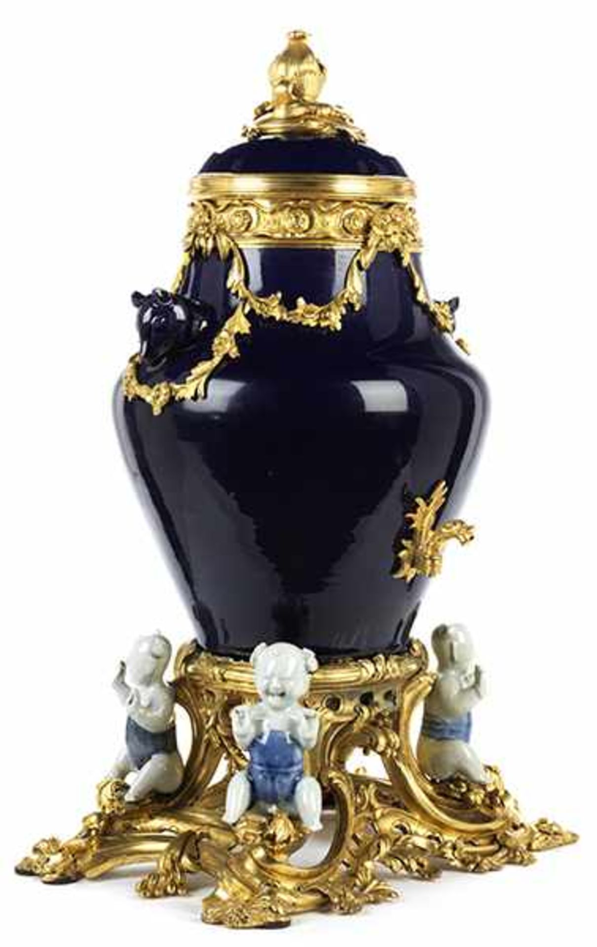 Magnificent French Louis XV table vase (or table fountain) - Bild 4 aus 7