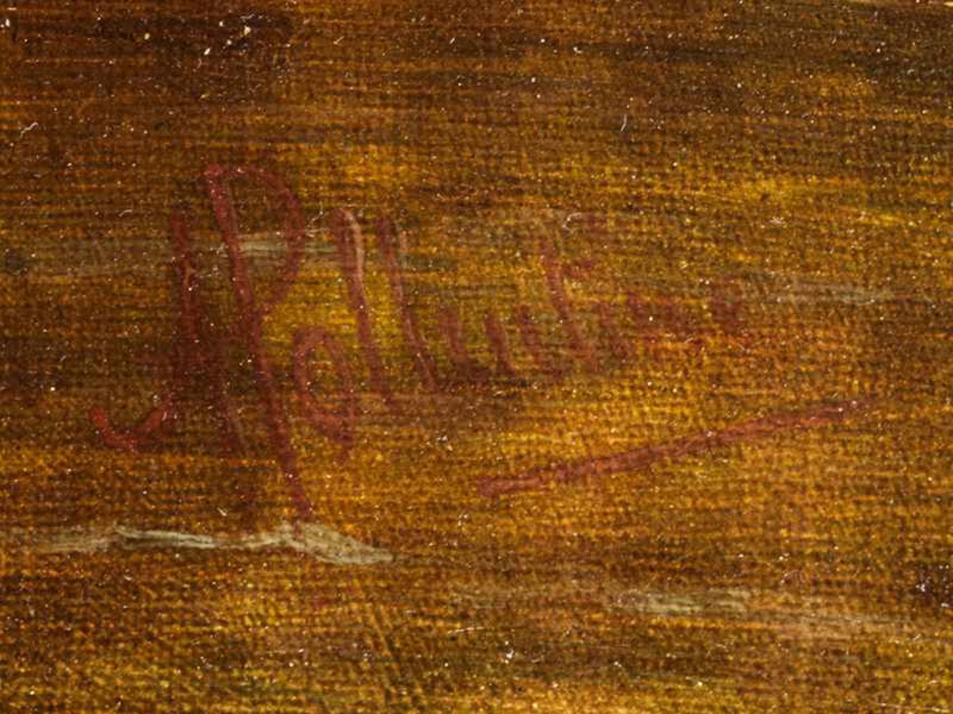 Alfred Pollentine, 1836 "" 1890 VEDUTE MIT ANSICHT DES DOGENPALASTES ÜBER DEN CANAL GRANDE Öl auf - Bild 5 aus 8