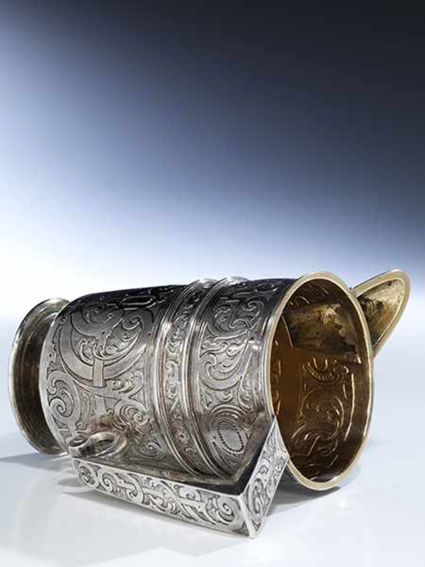 Renaissance silver jug - Bild 4 aus 6