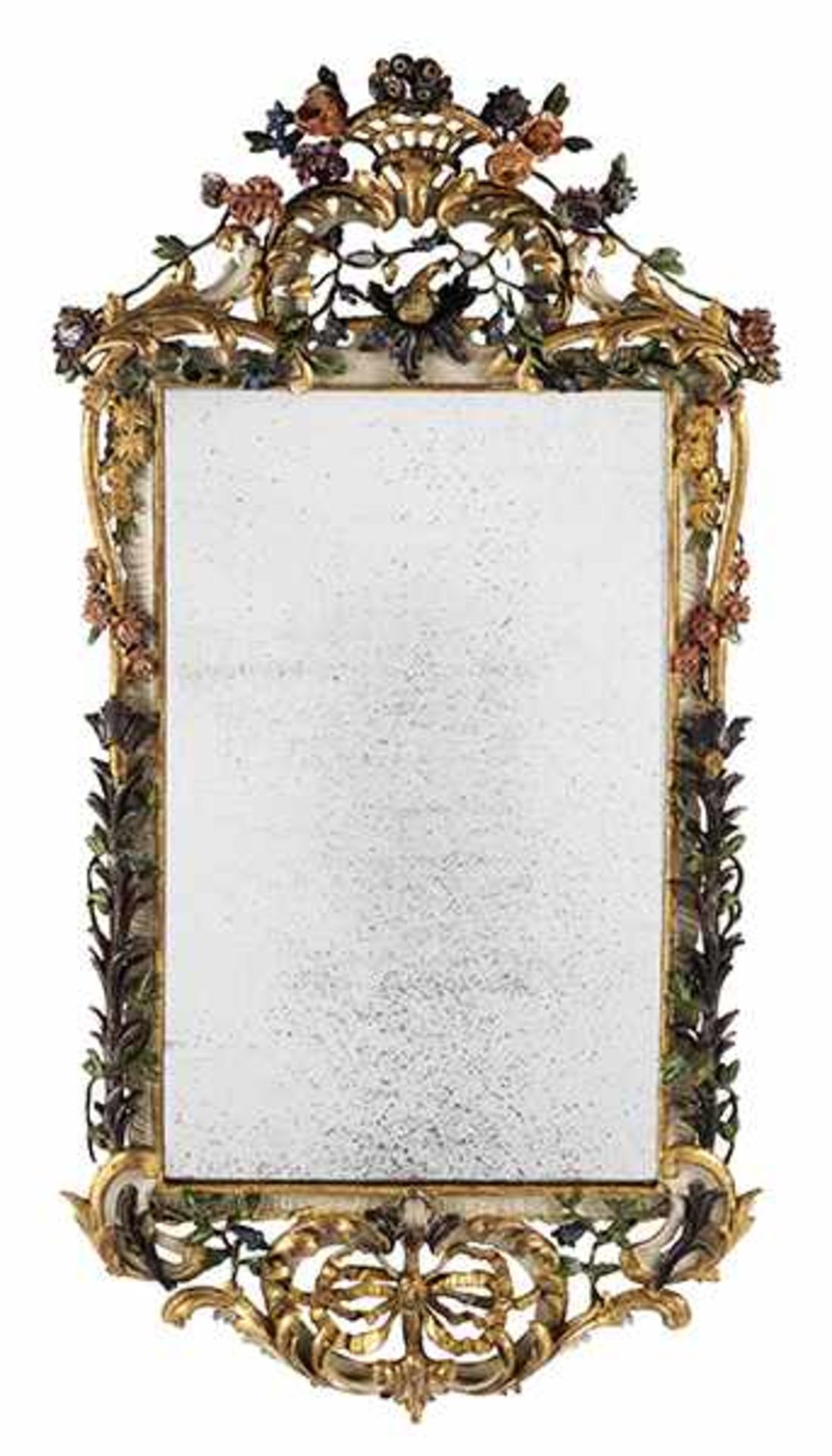 Large Rococo-style mirror