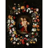 Jan Brueghel d.J. (1601-1678) und Peter Paul Rubens (1577-1640), WerkstattMaria mit dem Kinde i