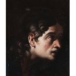 Toskanischer Maler des 17. JahrhundertsCharakterkopf nach rechts Öl auf Leinwand. Doubliert. 41