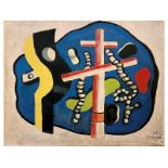 Fernand Léger, 1881 Argentan/ Orne "" 1955 Gif-sur-Yvette NATURE MORTE AUX CORDAGES (STILLLEBEN