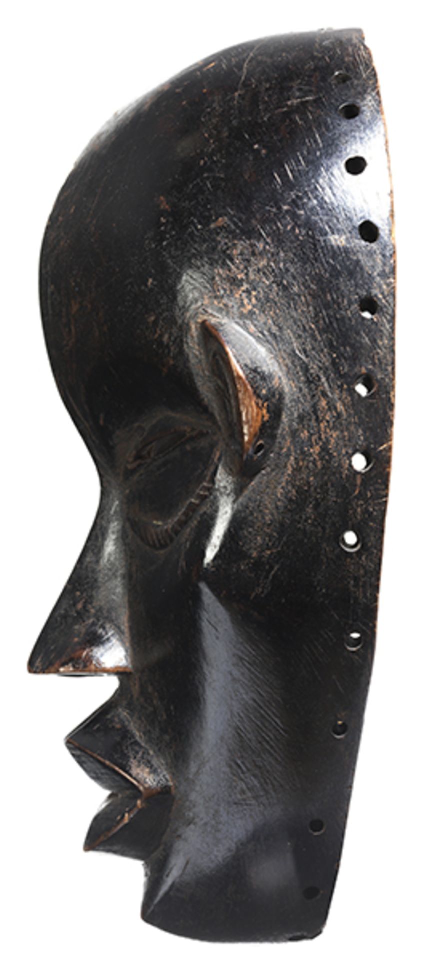 Maske der Dan Höhe: 24,5 cm. Elfenbeinküste, Volk der Dan. Es gab Masken, welche zum - Bild 5 aus 7