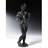 Aristide Maillol, 1861 Banyuls-sur-Mer "" 1944 Perpignan FEMME À L'ÉCHARPE, 1919/20 Bronze mit