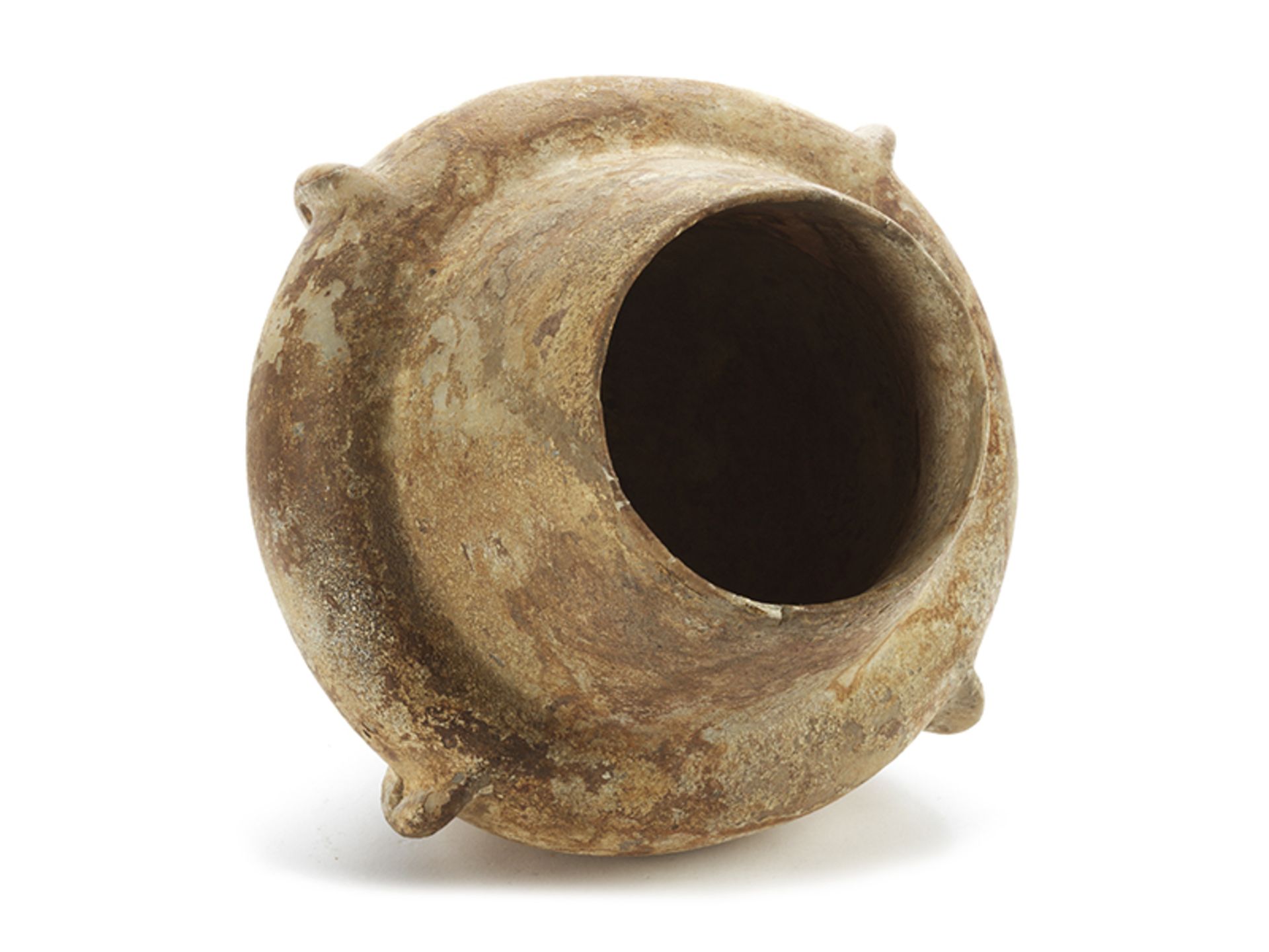 Kykladische Kandila "" Vierhenkel-Vase Höhe: 24 cm. Durchmesser: 20 cm. 3.200 "" 2.800 v. Chr. - Bild 4 aus 6