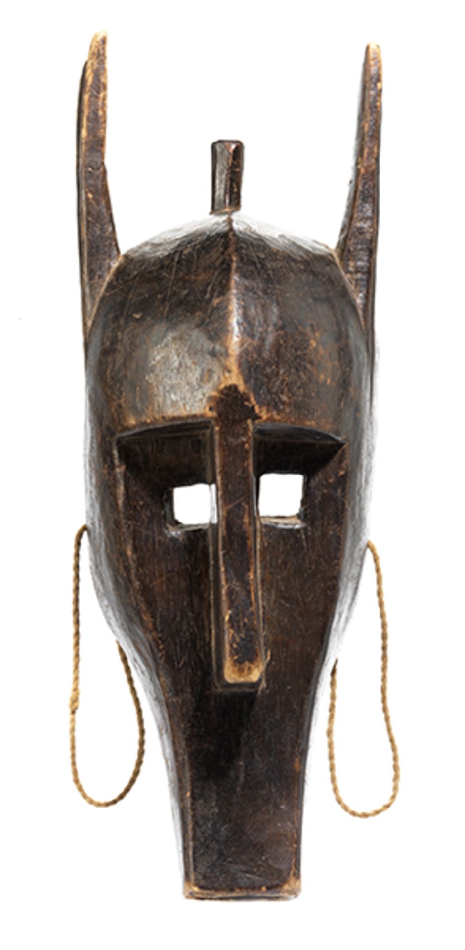Tanzmaske der Bamana Höhe: 51,2 cm. Mali, Volk der Bamana. Im Leben des Volkes der Bamana in - Bild 2 aus 6