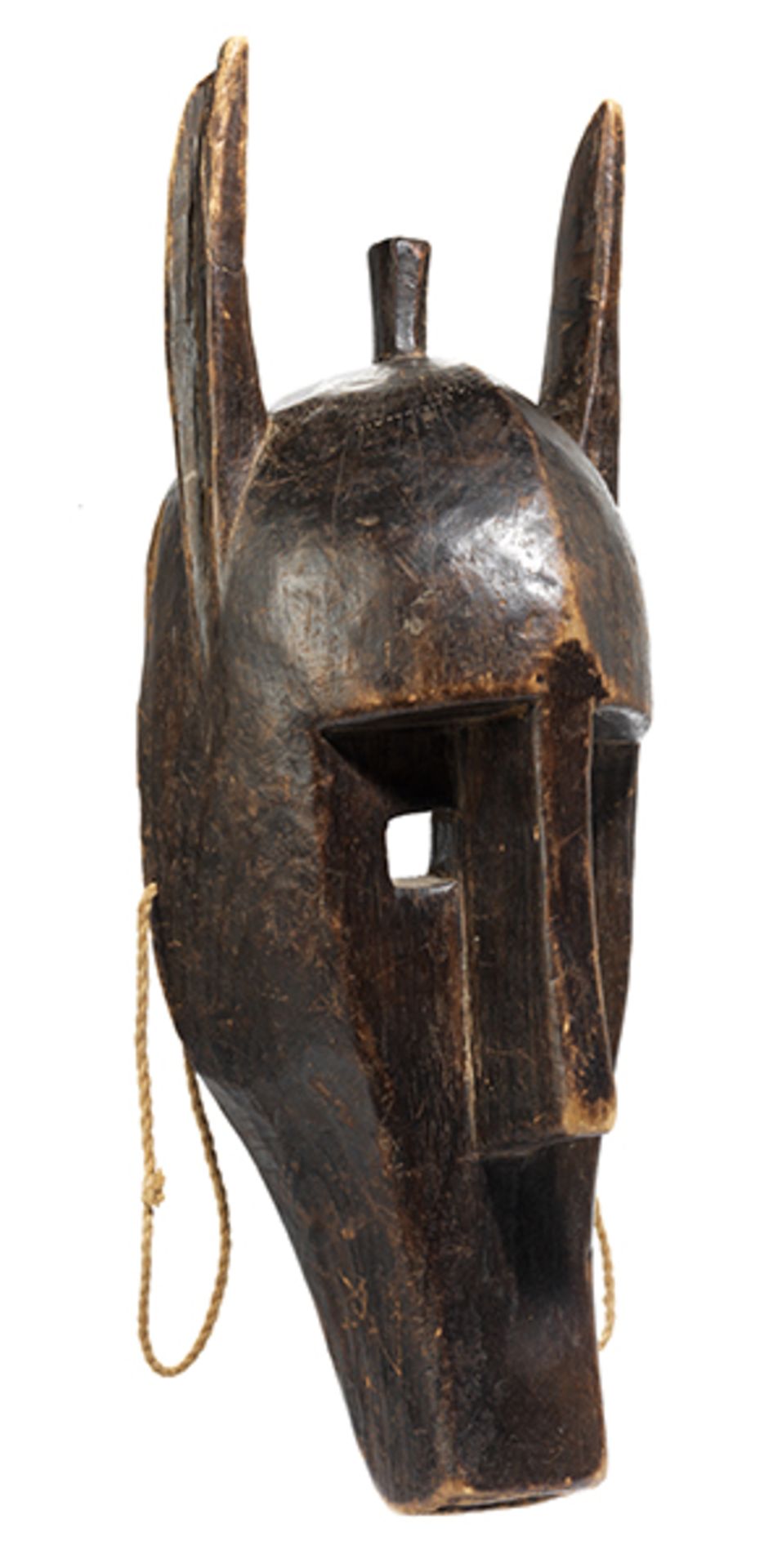 Tanzmaske der Bamana Höhe: 51,2 cm. Mali, Volk der Bamana. Im Leben des Volkes der Bamana in - Bild 3 aus 6