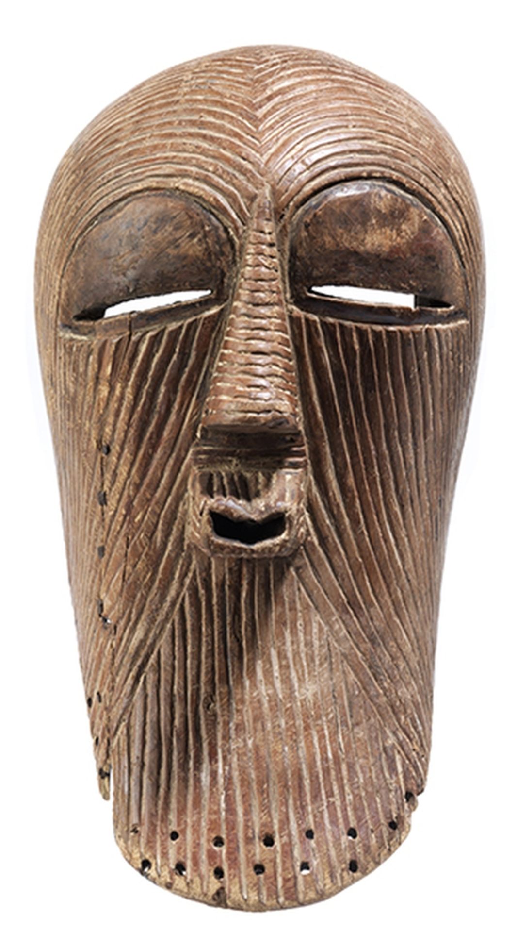 Kifwebe-Maske Höhe: 36 cm. Songye, Demokratische Republik Kongo. Für das Volk der Songye typische - Bild 8 aus 9