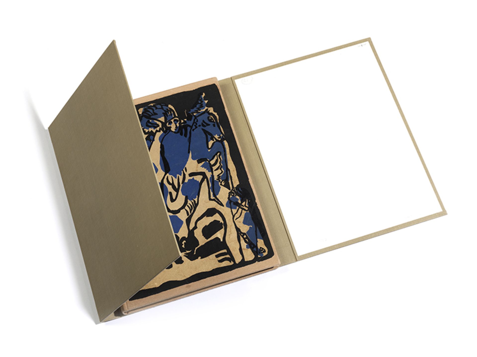 Der Blaue Reiter, Erstausgabe (1912) 31 x 24,5 x 4,2 cm. Herausgegeben von Wassily Kandinsky (1866- - Bild 2 aus 8