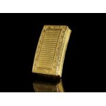 Pariser Empire-Golddose 2,4 x 8,8 x 4,7 cm. Gewicht: 133 g. Pariser Beschau (1809-1819),