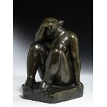 Aristide Maillol, 1861 Banyuls-sur-Mer "" 1944 Perpignan LA PENSÉE, 1930 Bronze mit brauner, teils