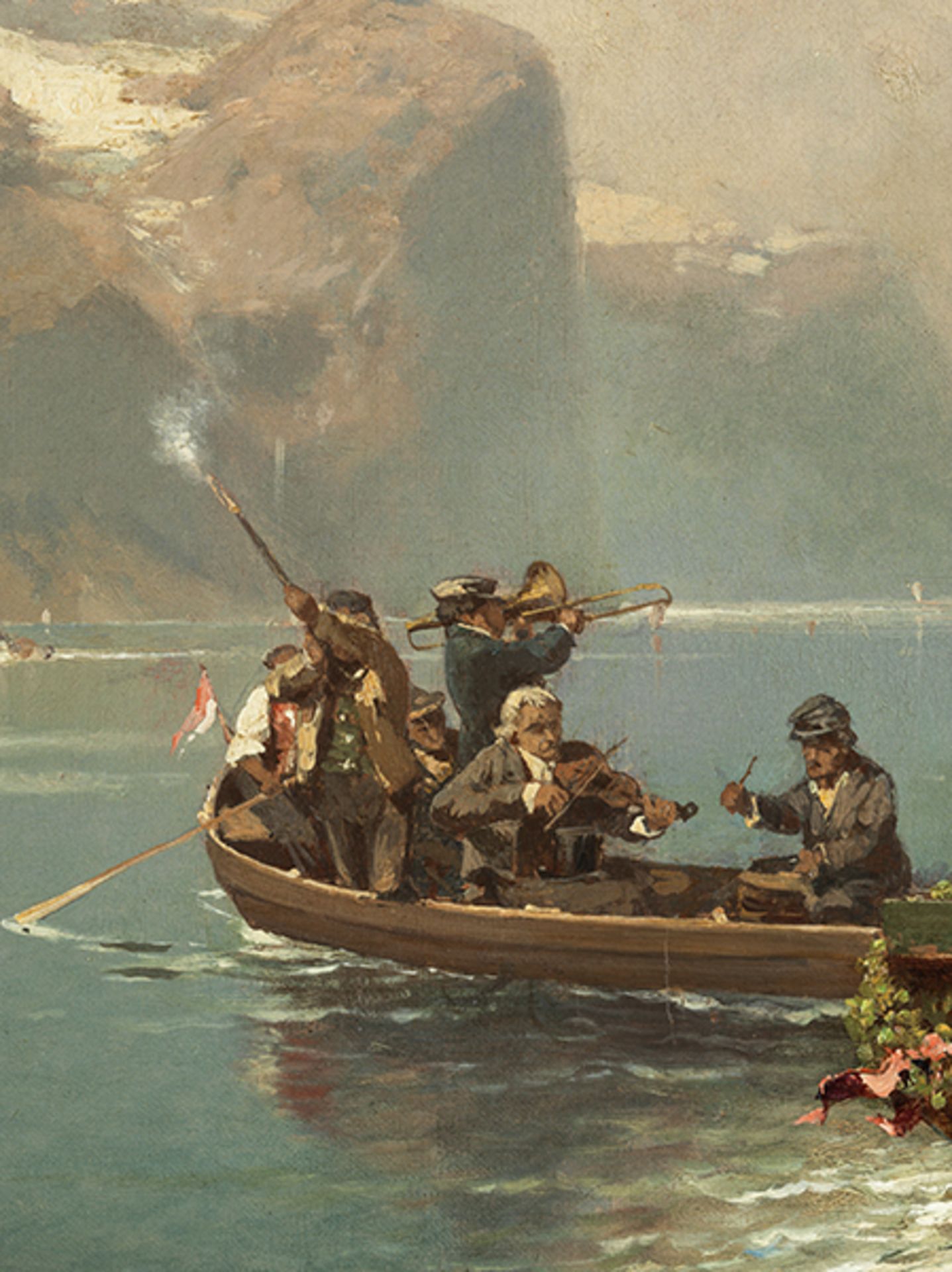 Franz Richard Unterberger, 1838 Innsbruck "" 1902 Neuilly Der Künstler war ein Tiroler - Bild 3 aus 8