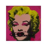 Andy Warhol, 1928 Pittsburgh "" 1987 New York MARILYN (CASTELLI GRAPHICS) Siebdruck. 17,5 x 17,5 cm.