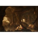 Cuylenborch, zug., Abraham vanum 1610 - 1658 Diana und badende Nymphen in einer grossen Grotte