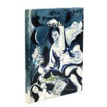 Marc Chagall, Drawings for the Bible / Dessins pour la bible. 36,2 x 26,8 x 3 cm. Verve, Vol. X., N.