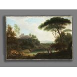 Lint, zug., Hendrik Frans van1684 Antwerpen - 1763 Rom Italienische Landschaft mit antiken