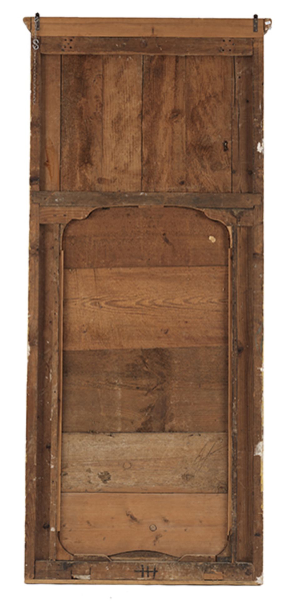 Paar Trumeau-spiegel Höhe: 254 cm. Breite: 105 cm. Venezianischer Palazzo, 18. Jahrhundert. - Bild 8 aus 9