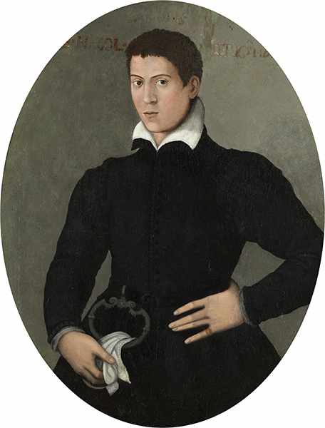Agnolo di C.Allori Bronzino, 1503 Florenz "" 1572 ebenda, Werkstattnachfolge POSThUMES BILDNIS DES