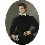 Agnolo di C.Allori Bronzino, 1503 Florenz "" 1572 ebenda, Werkstattnachfolge POSThUMES BILDNIS DES