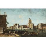 Michele Giovanni Marieschi, 1710 "" 1743 Venedig DER CANAL GRANDE AM ZUSAMMENFLUSS MIT DEM