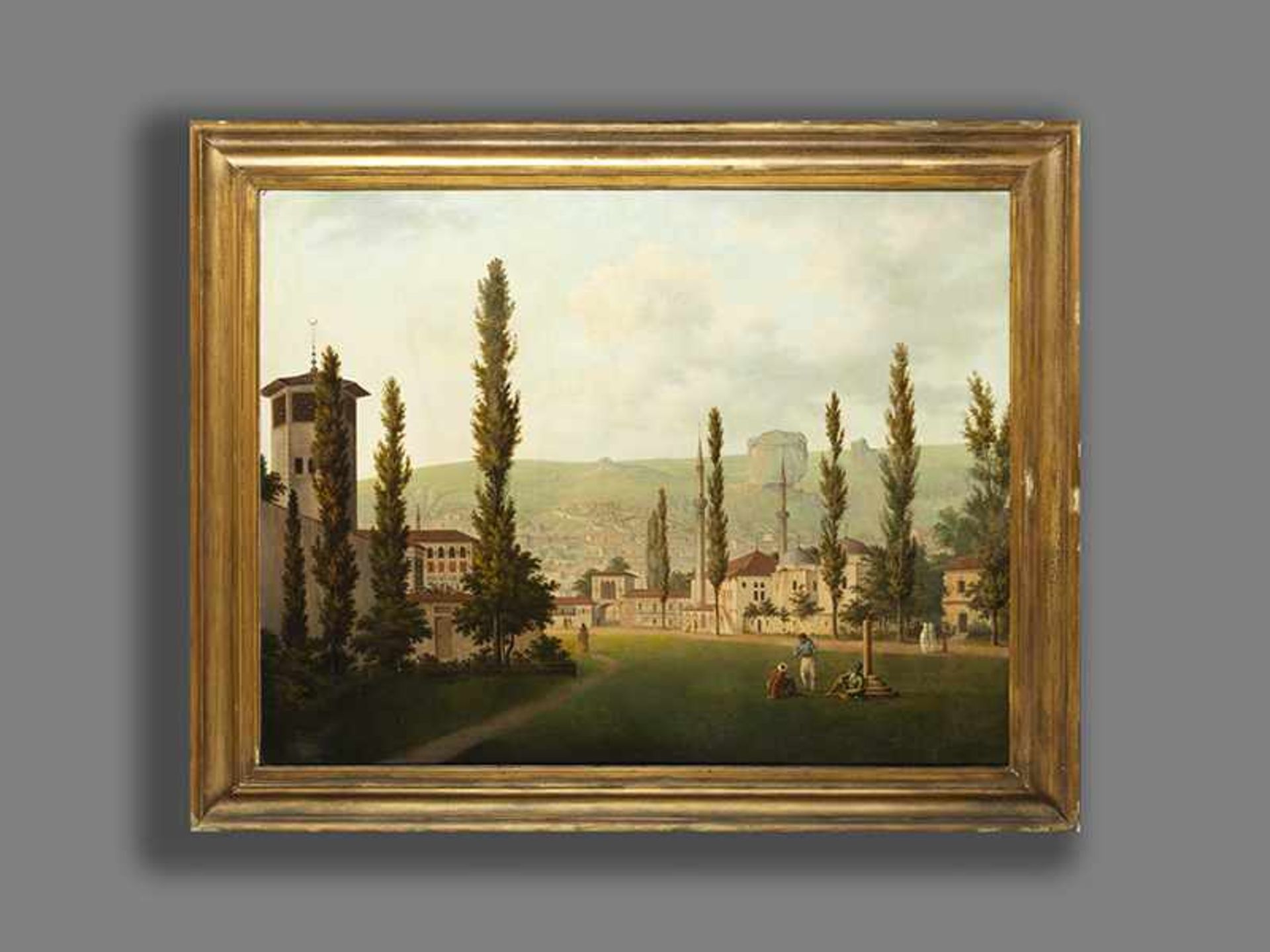 Fedor Ivanovich Gross, 1822 Simferopol "" 1897 Kerch khanpalast von Bachtschyssaraj 82 x 108 cm. - Bild 5 aus 7