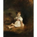 Franz Seraph von Lenbach, 1836 Schrobenhausen "" 1904 München KINDERPORTRAIT SEINER TOCHTER GABRIELE