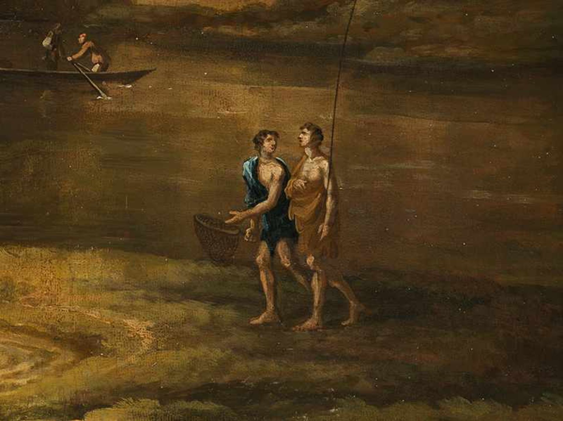 Italienischer Vedutenmaler des ausgehenden 18. Jahrhunderts ANSICHT DES PONTE ROTTO IN ROM Öl auf - Bild 3 aus 7