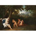 Beschey, Jakob Andries1710 Antwerpen - 1786 ebenda Venus in Baumlandschaft mit spielenden Putti Öl