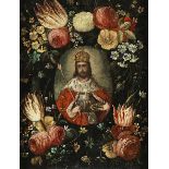 Jan Brueghel d. J. (1601 "" 1678) und ein Maler der Francken-Familie (abb. rechts) BLUMEN UM EIN