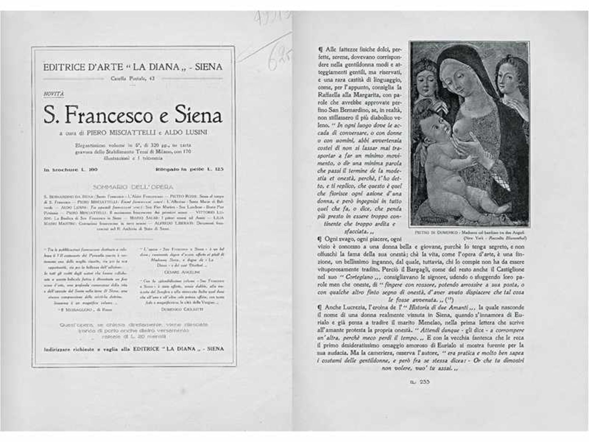 Pietro di Domenico, 1457 Siena "" um 1501 "" 1533 MADONNA MIT KIND UND ZWEI ENGELN Tempera auf - Image 15 of 32