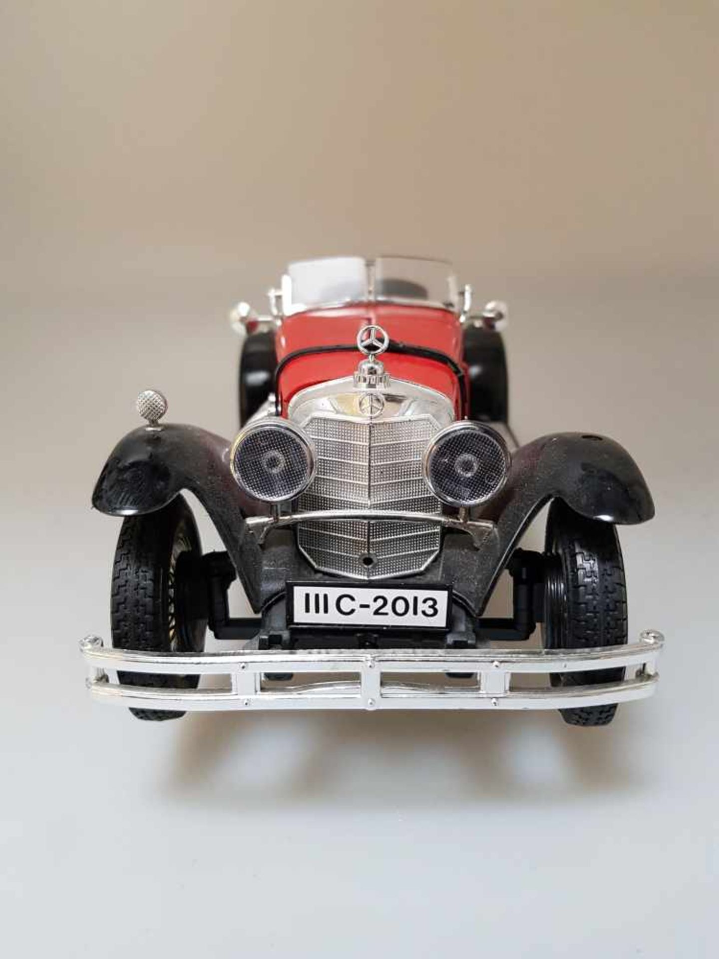 1:18 Mercedes Benz SSK red 1928 Burago - Bild 6 aus 6