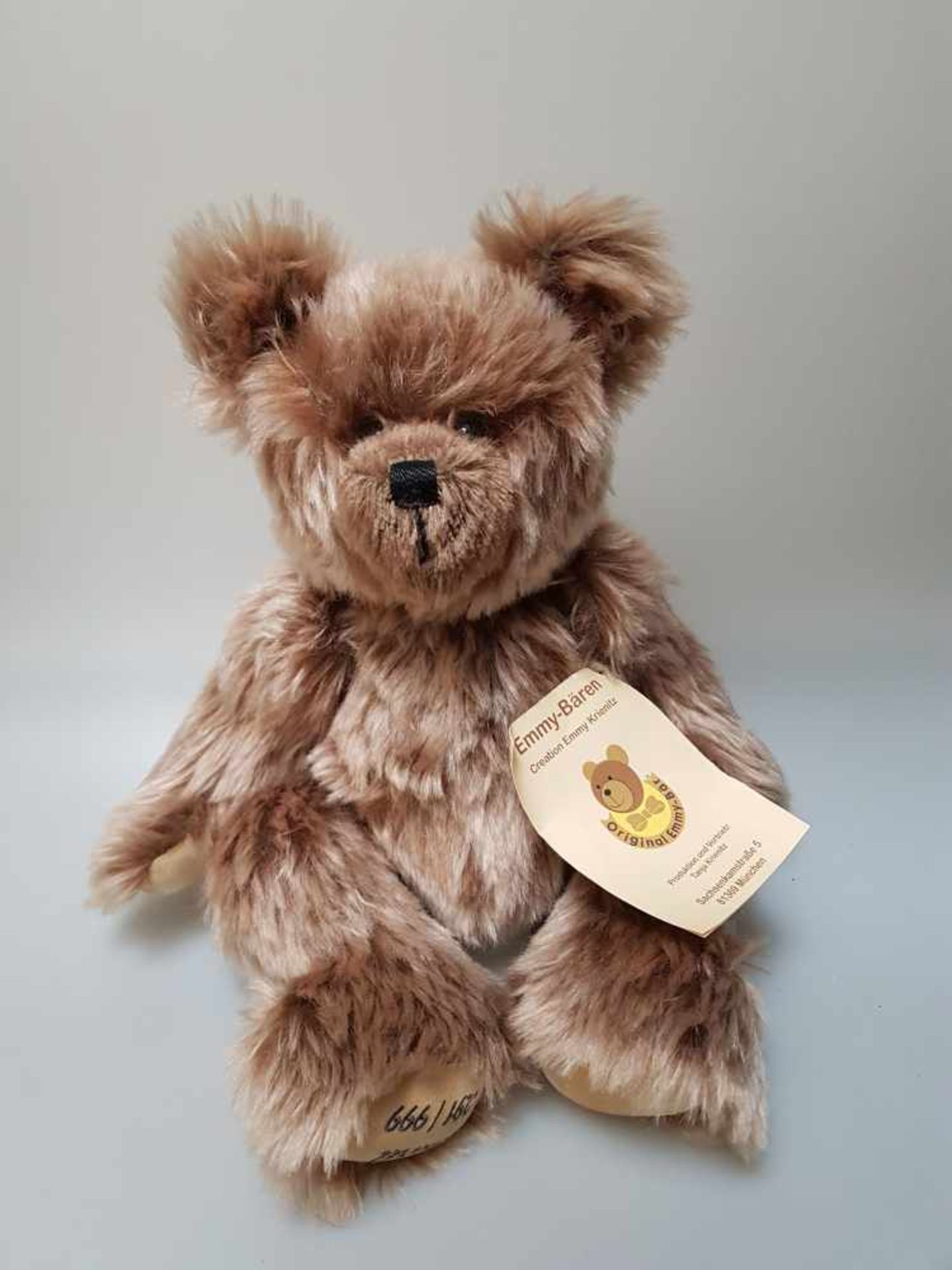 Very Rare Original Emmy Bär / seltener Teddybär Bärli 291/999 limitiert - Bild 3 aus 4