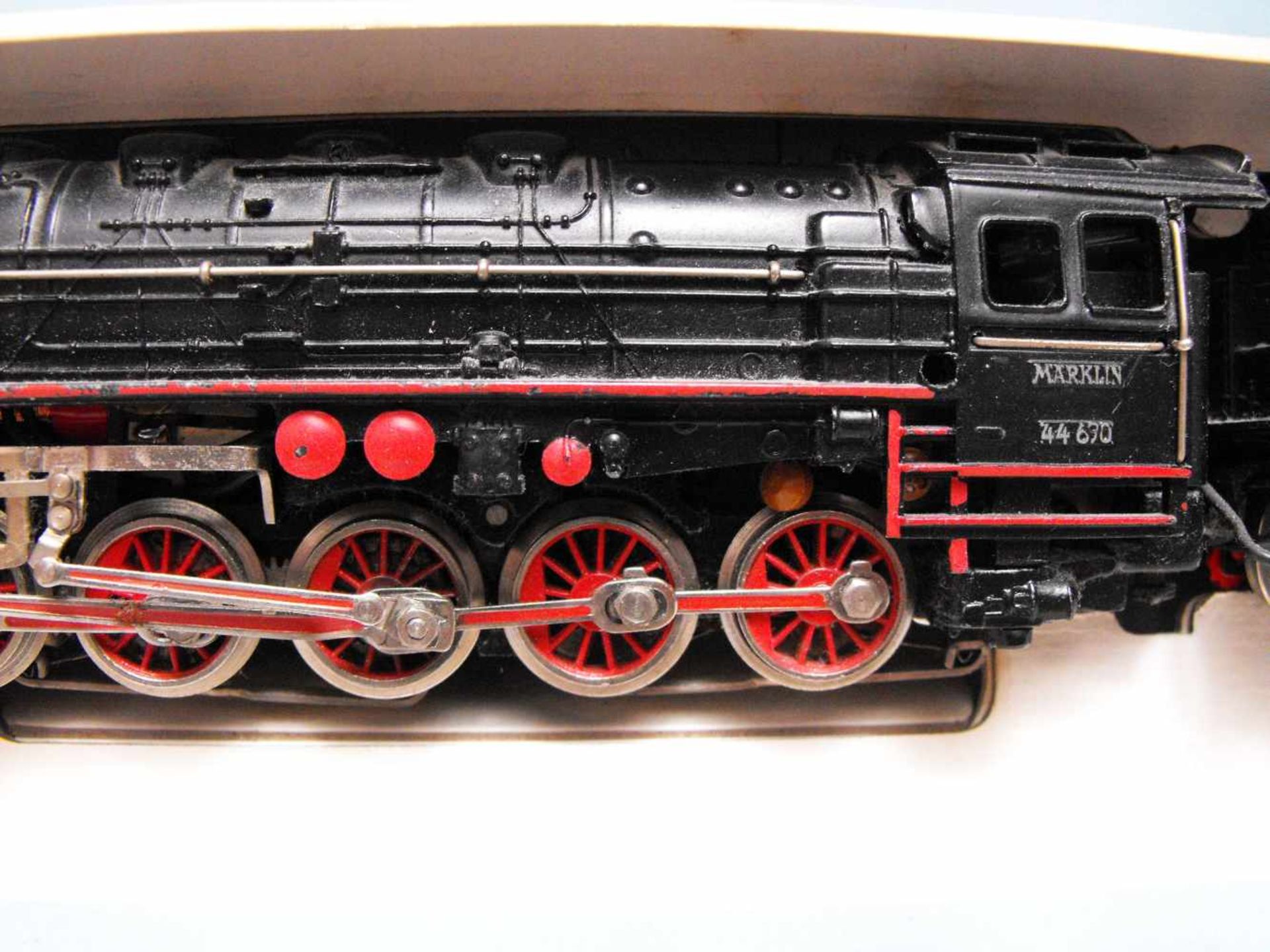 Märklin H0 - 3027 - Dampflok mit Tender BR 44 690 DB- OVP - Bild 5 aus 6