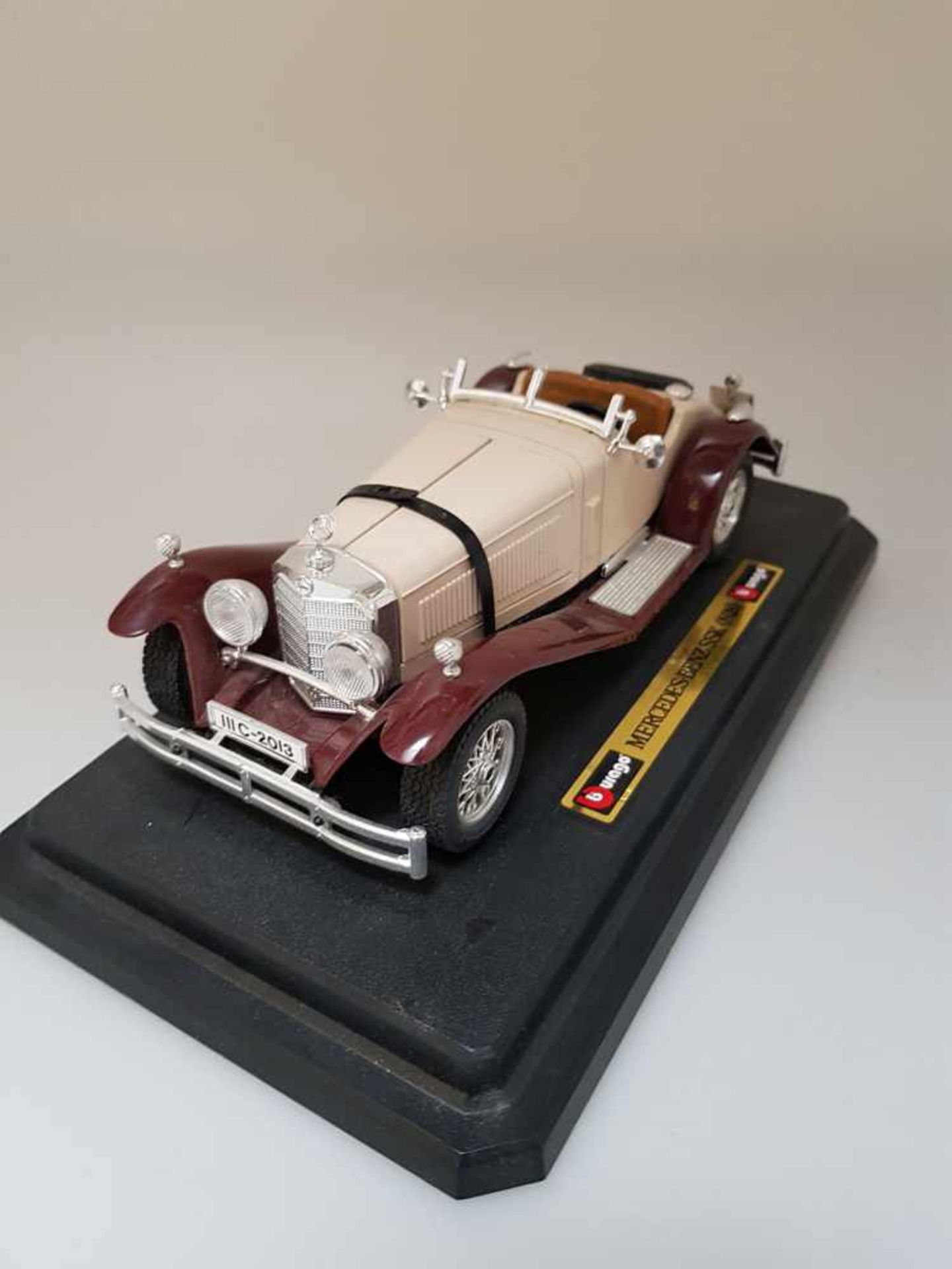 1:24 Mercedes Benz SSK red 1928 Burago - Bild 3 aus 8