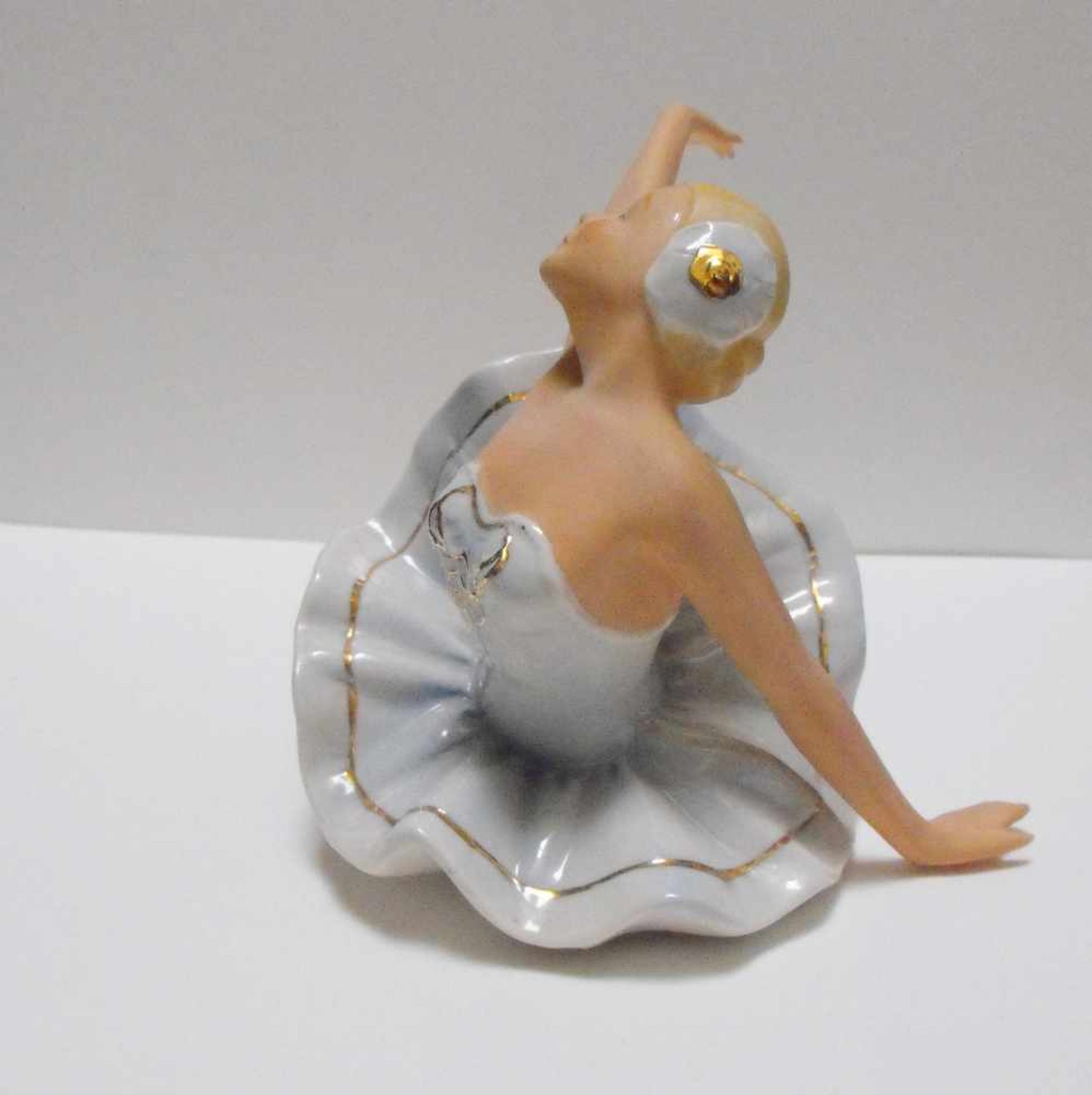 Art Deco Porzellan Figur Tänzerin Ballerina Wallendorf Fasold & Stauch - Image 3 of 6
