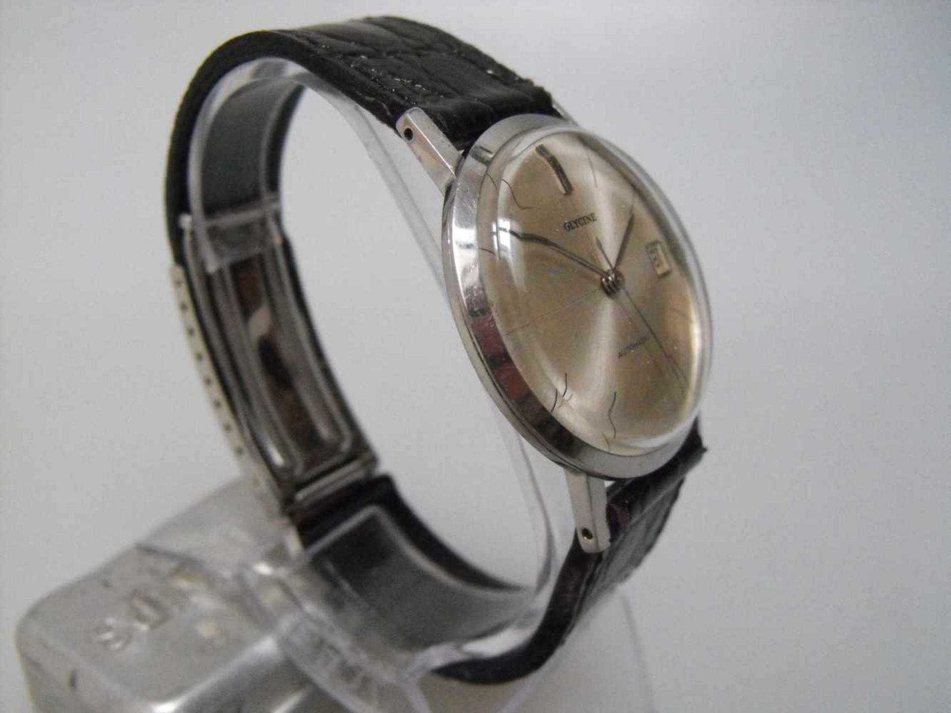 Glycine Automatic Date Mens Vintage Wrist Watch - circa 1950s - Bild 4 aus 7