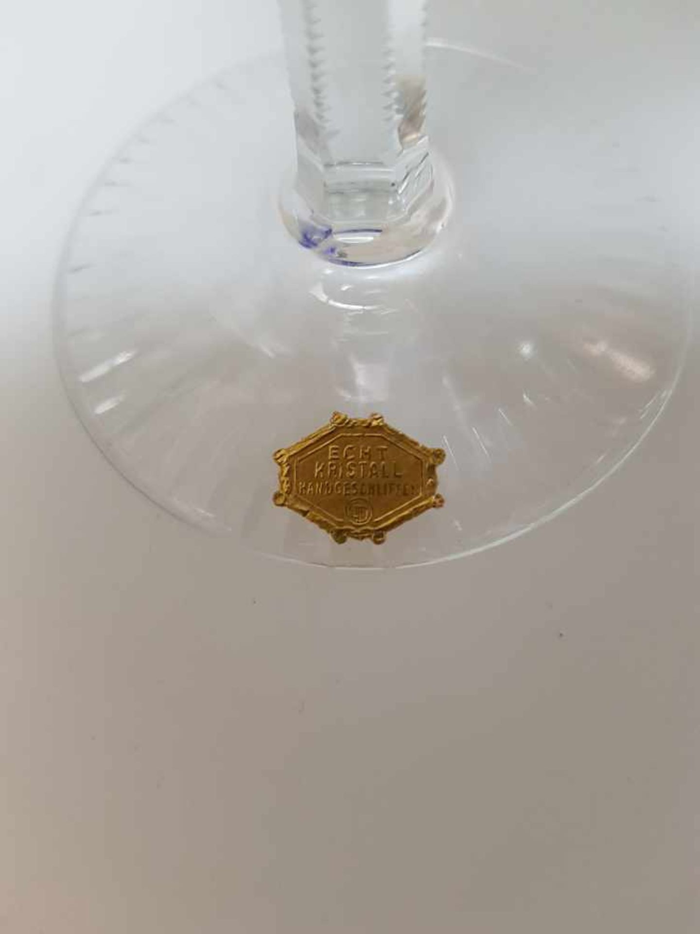 6 X GD Römerglas Farbig Weinrömer Überfangrömer Bleikristall Weinglas Römer - Bild 6 aus 9