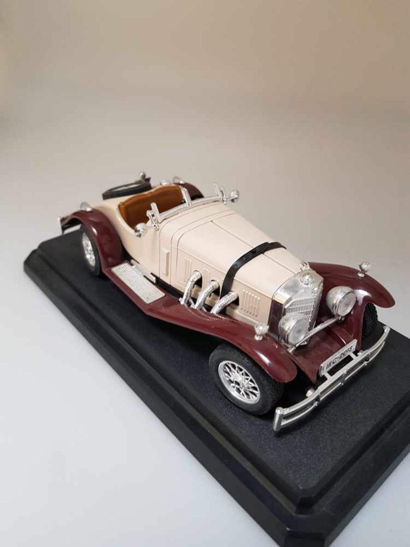 1:24 Mercedes Benz SSK red 1928 Burago - Bild 5 aus 8