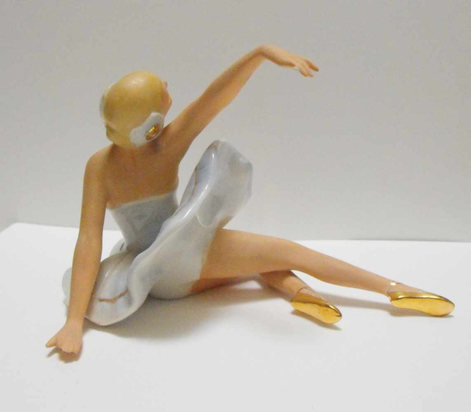 Art Deco Porzellan Figur Tänzerin Ballerina Wallendorf Fasold & Stauch - Image 4 of 6