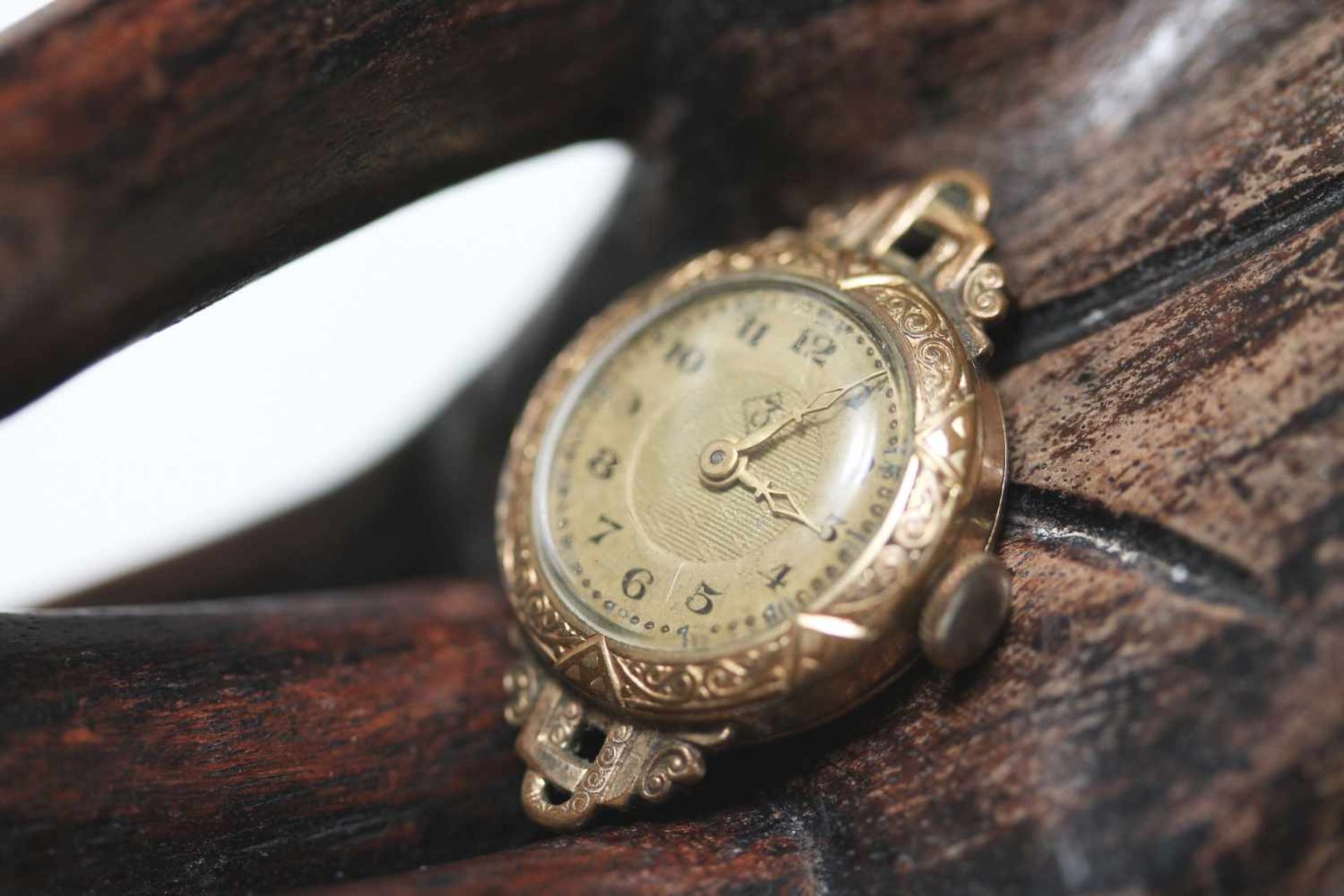 Antike Jugendstil Damenuhr Mechanisch Dau Ladies Watch