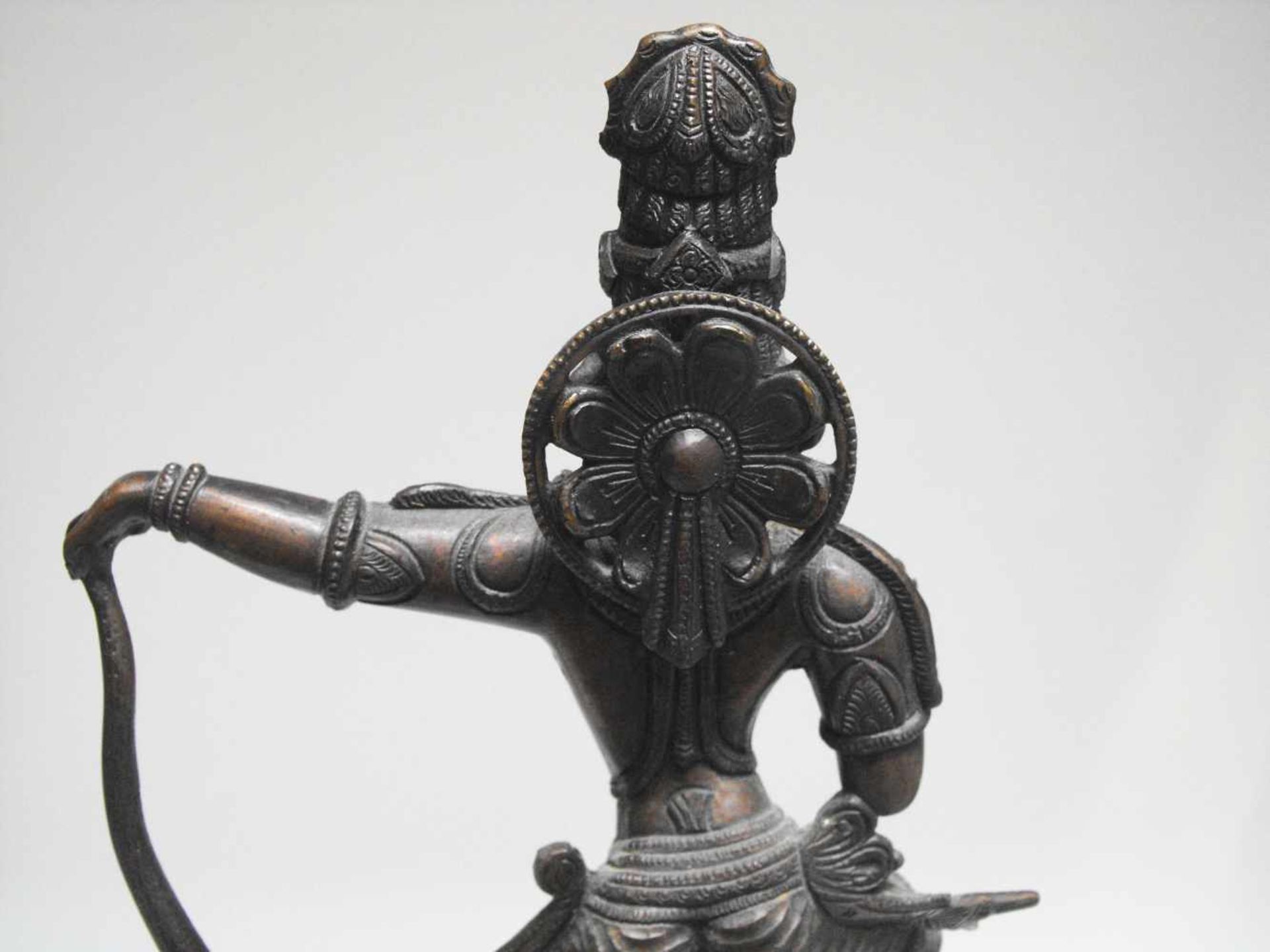 Hindu Gott Shiva stehend auf Schlange - Image 5 of 6