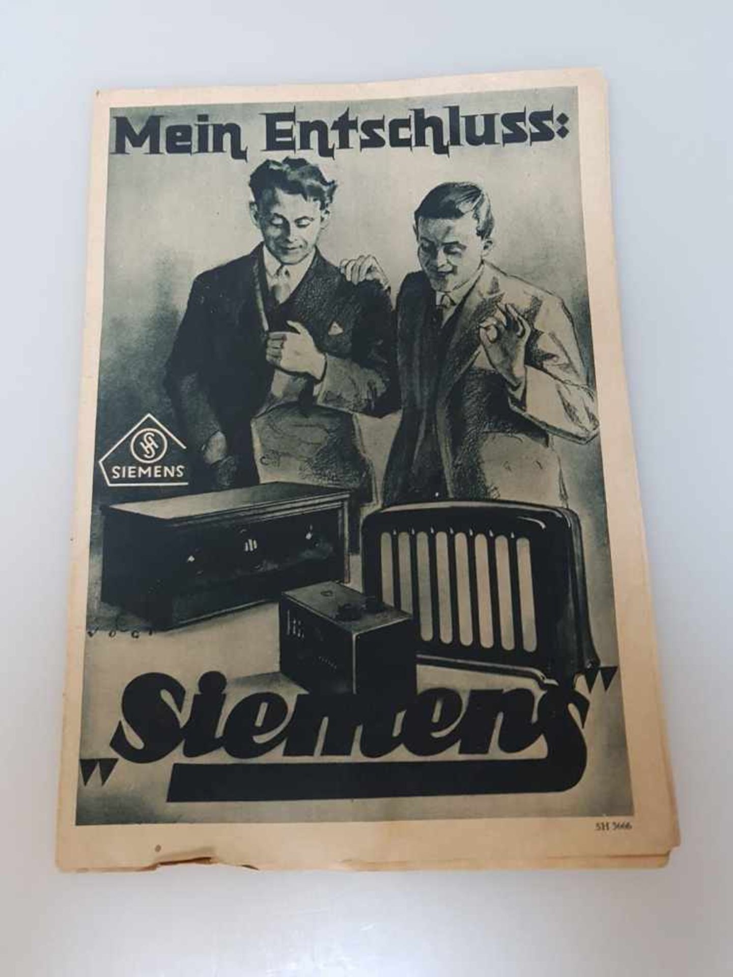 alte Reklame Werbung 1930 Siemens Schuckert Werke Haushalt Katalog vintage