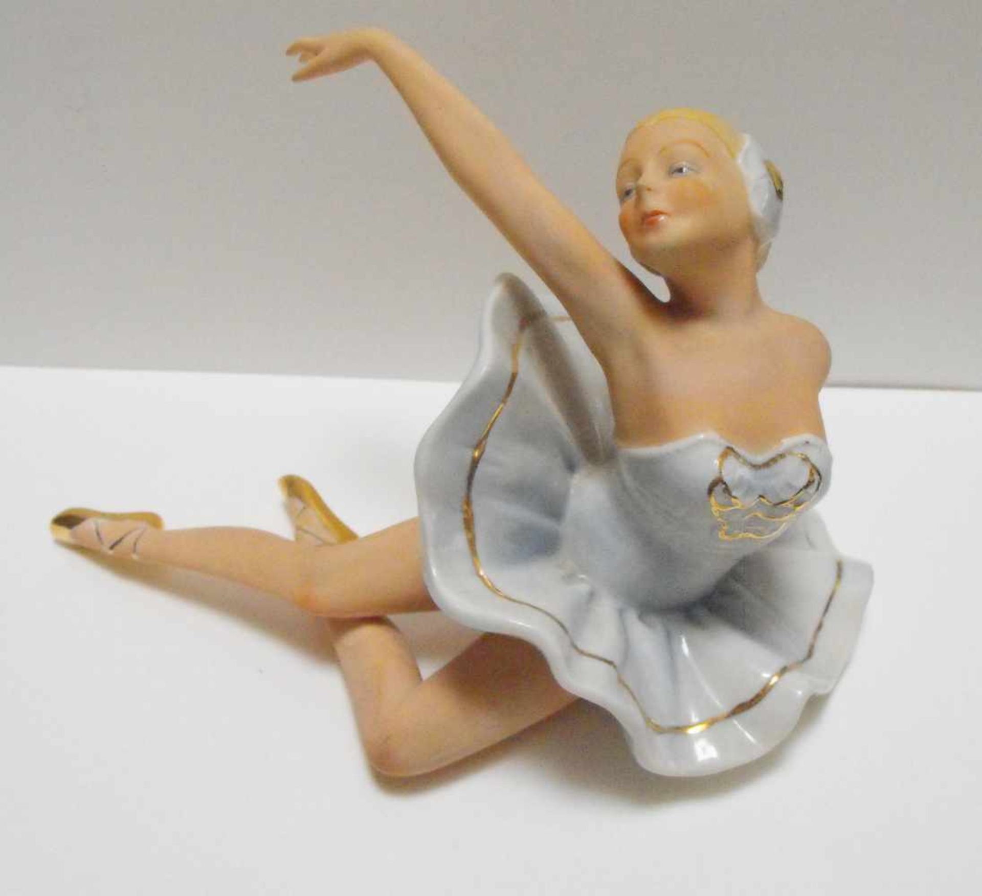 Art Deco Porzellan Figur Tänzerin Ballerina Wallendorf Fasold & Stauch