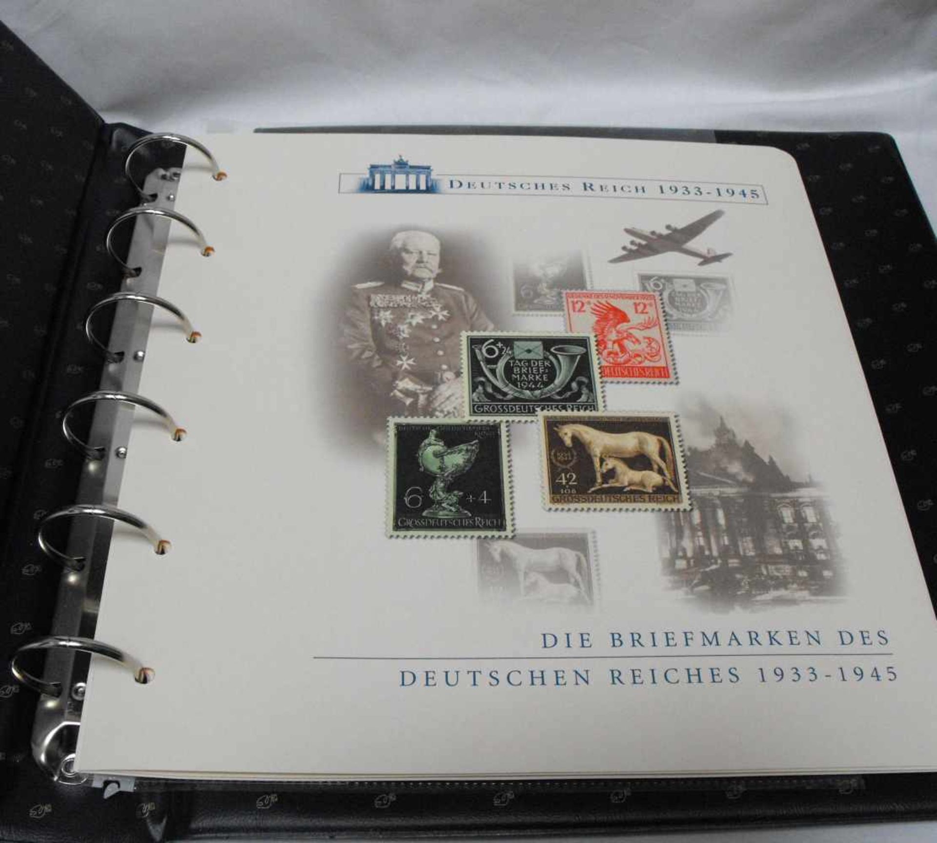 Komplett-Kollektion der 100 letzten Briefmarken des Dritten Reiches - Bild 2 aus 8